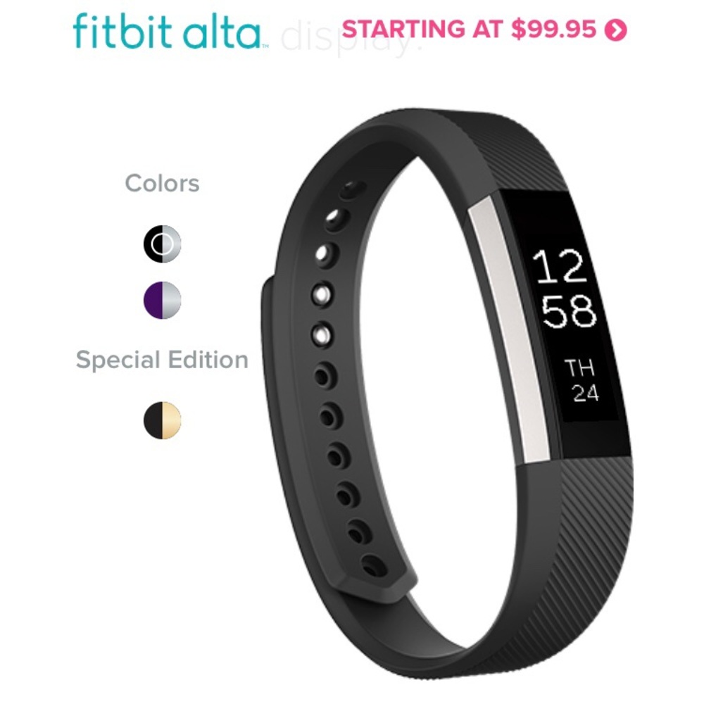 Fitbit - Alta + brand new extra wristband !!